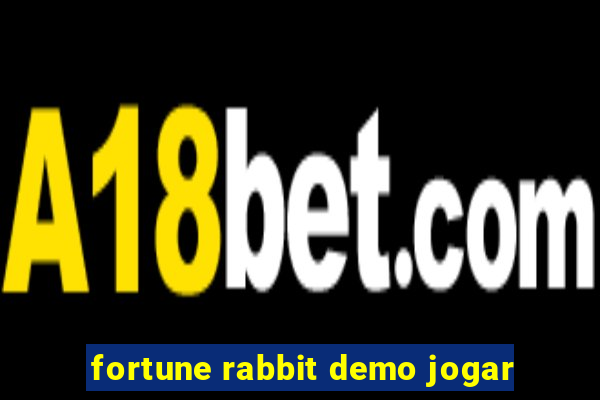 fortune rabbit demo jogar