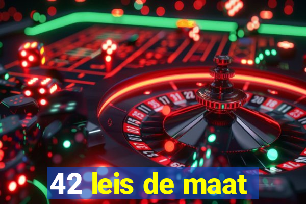 42 leis de maat