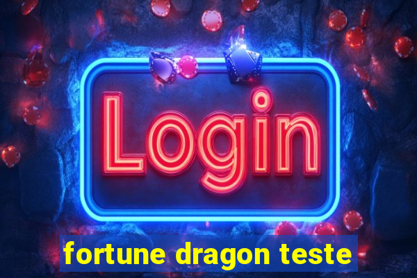 fortune dragon teste