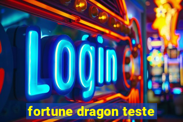 fortune dragon teste