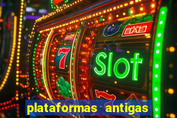 plataformas antigas de jogos