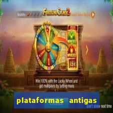 plataformas antigas de jogos