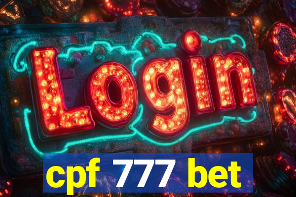 cpf 777 bet