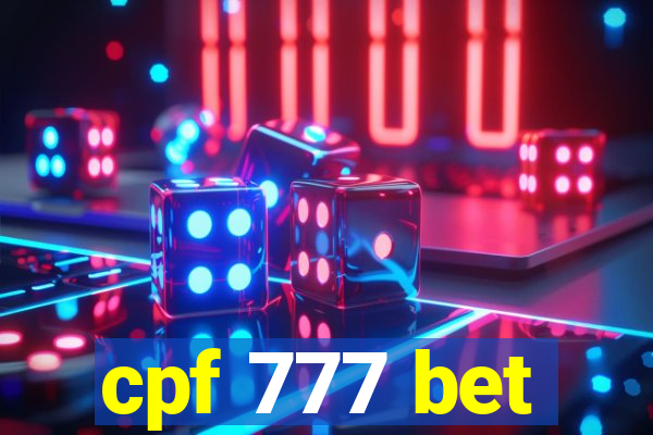 cpf 777 bet