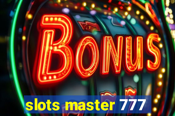 slots master 777