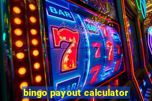 bingo payout calculator