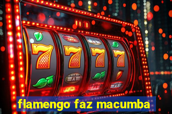 flamengo faz macumba