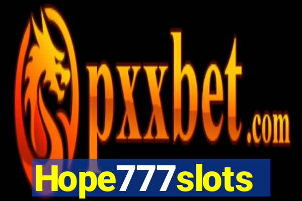 Hope777slots