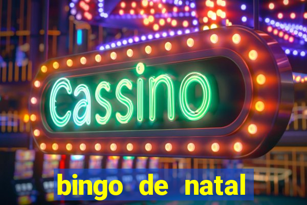 bingo de natal para imprimir gratis