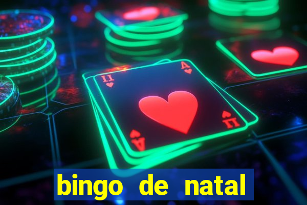 bingo de natal para imprimir gratis