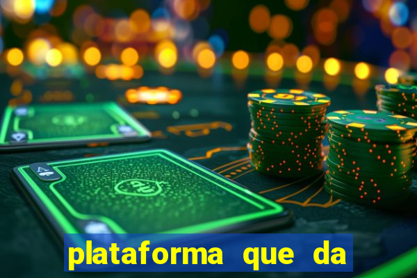 plataforma que da 30 reais para jogar