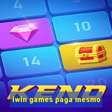 iwin games paga mesmo