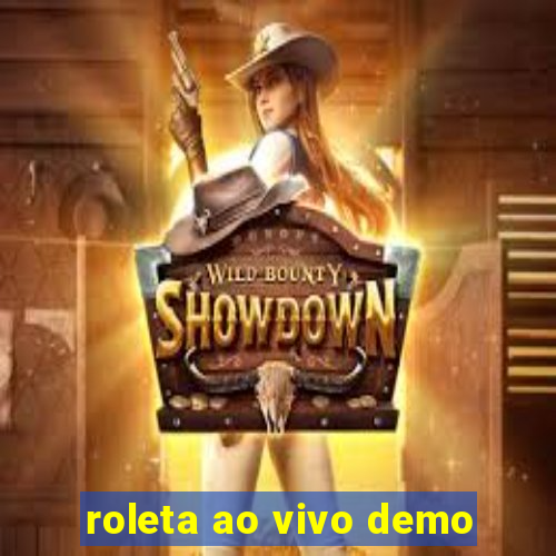 roleta ao vivo demo