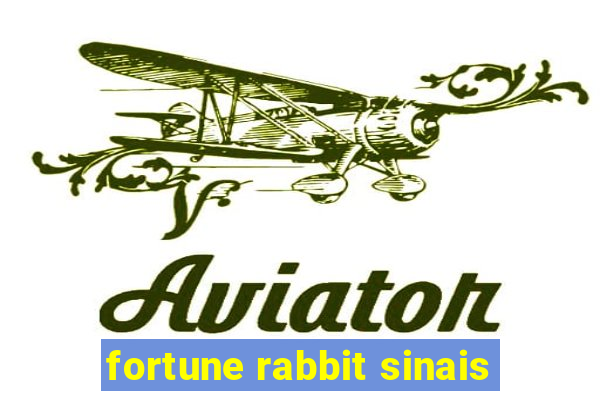 fortune rabbit sinais