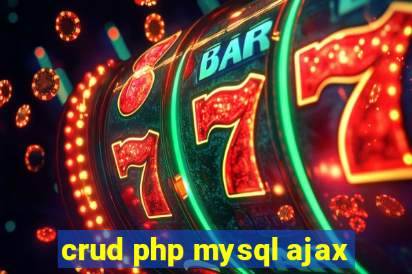 crud php mysql ajax