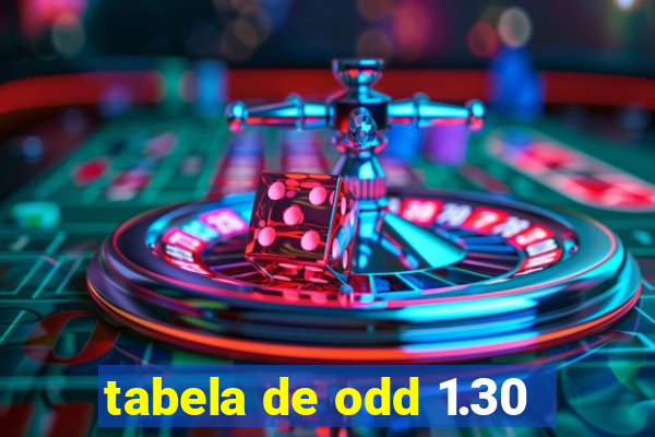 tabela de odd 1.30