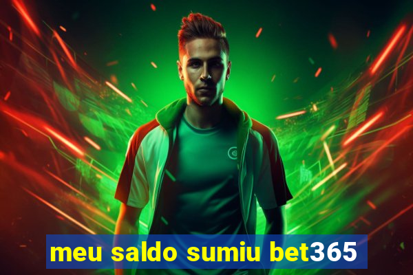 meu saldo sumiu bet365