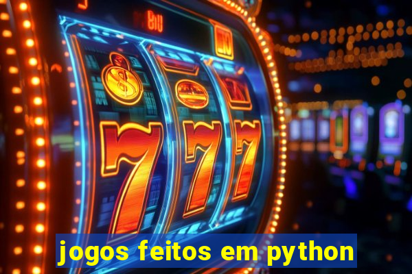 jogos feitos em python