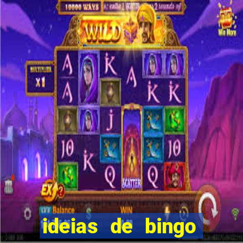 ideias de bingo para o natal