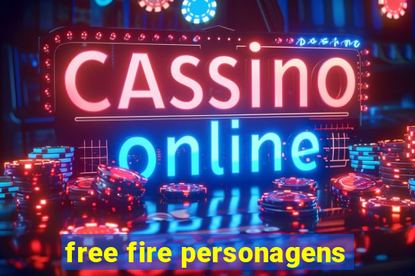 free fire personagens