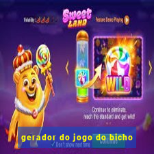 gerador do jogo do bicho