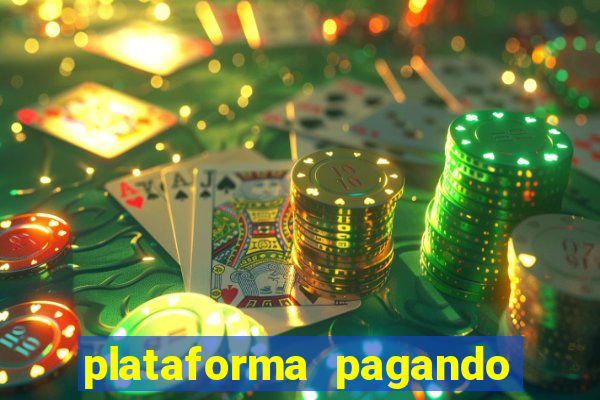 plataforma pagando muito fortune tiger