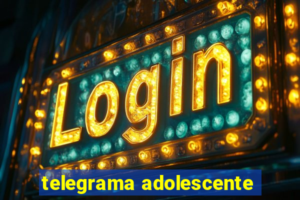 telegrama adolescente