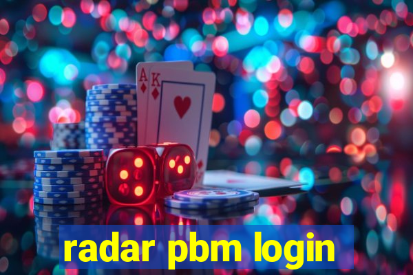 radar pbm login