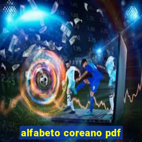 alfabeto coreano pdf