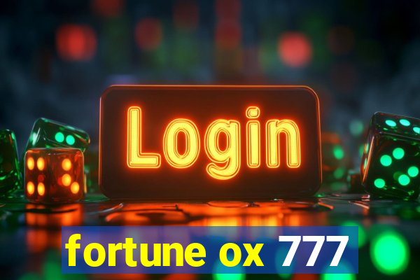 fortune ox 777