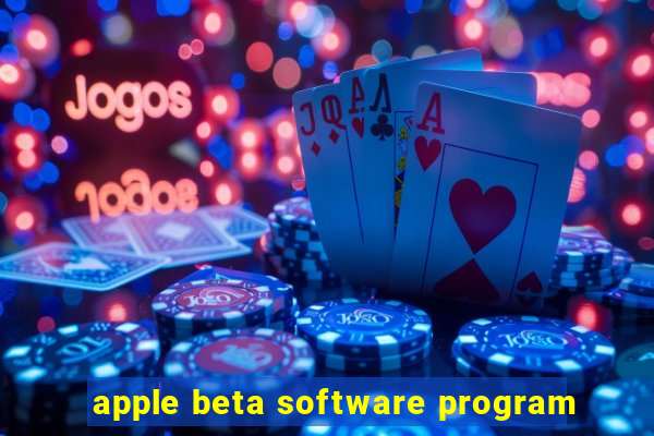 apple beta software program