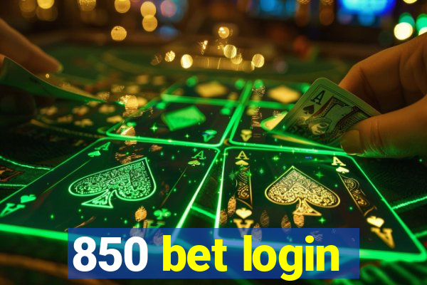 850 bet login