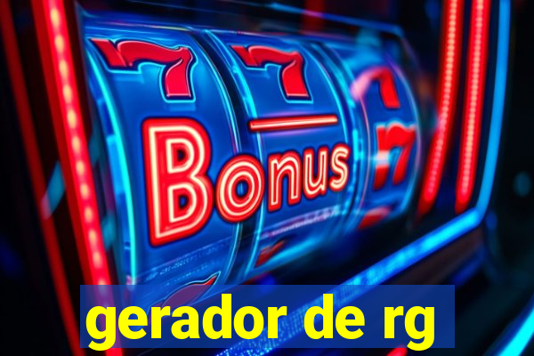 gerador de rg