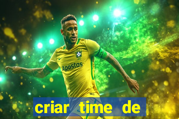 criar time de futebol simulador