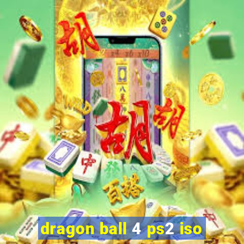 dragon ball 4 ps2 iso