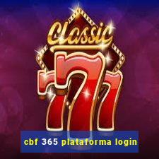 cbf 365 plataforma login