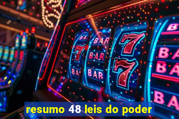 resumo 48 leis do poder