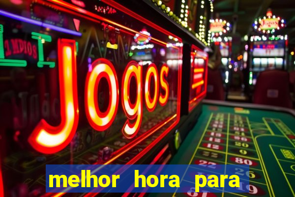 melhor hora para jogar fortune rabbit