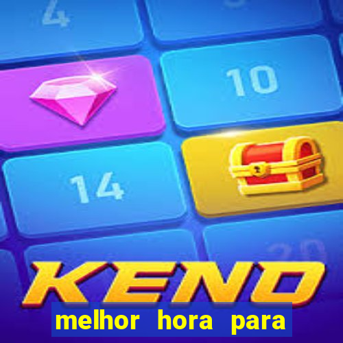 melhor hora para jogar fortune rabbit