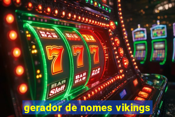 gerador de nomes vikings