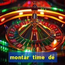 montar time de futebol site