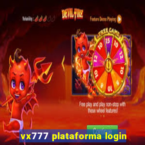 vx777 plataforma login