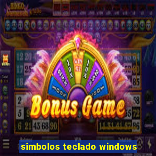 simbolos teclado windows