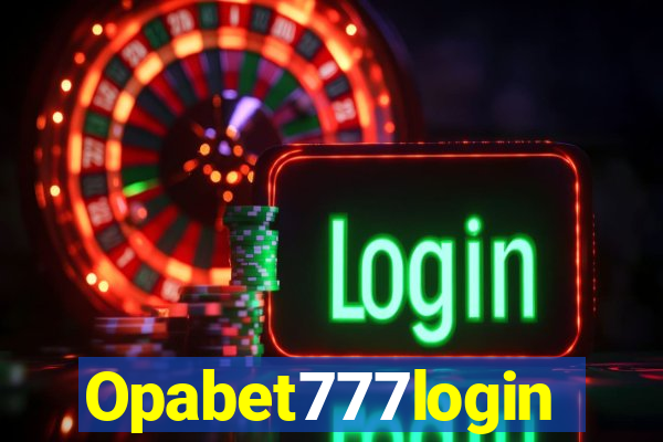 Opabet777login