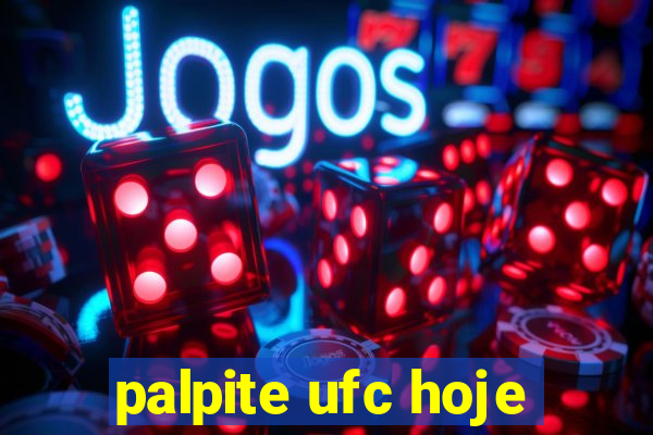 palpite ufc hoje