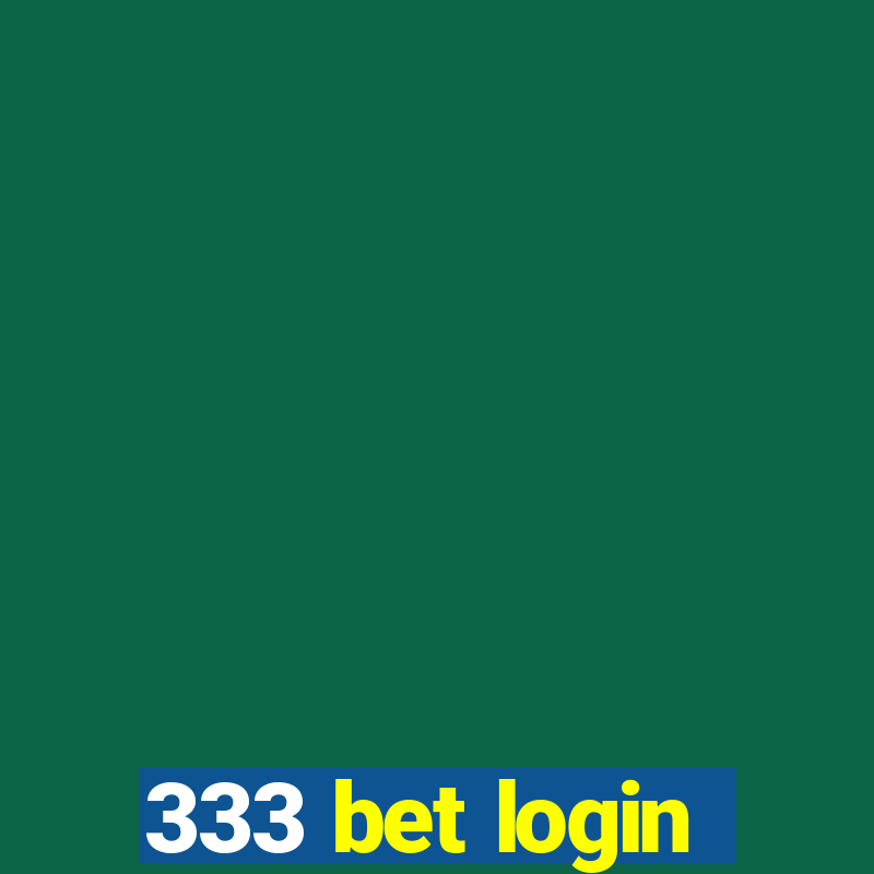 333 bet login