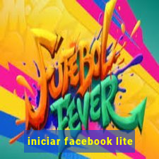 iniciar facebook lite