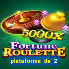 plataforma de 2 reais cassino