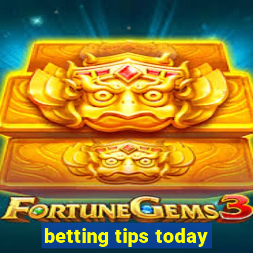 betting tips today