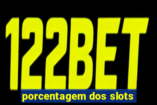 porcentagem dos slots